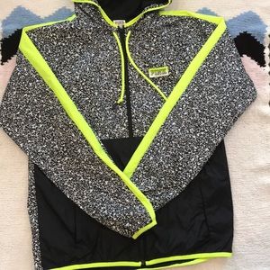 VS Pink Lined Rain/Bomber Jacket